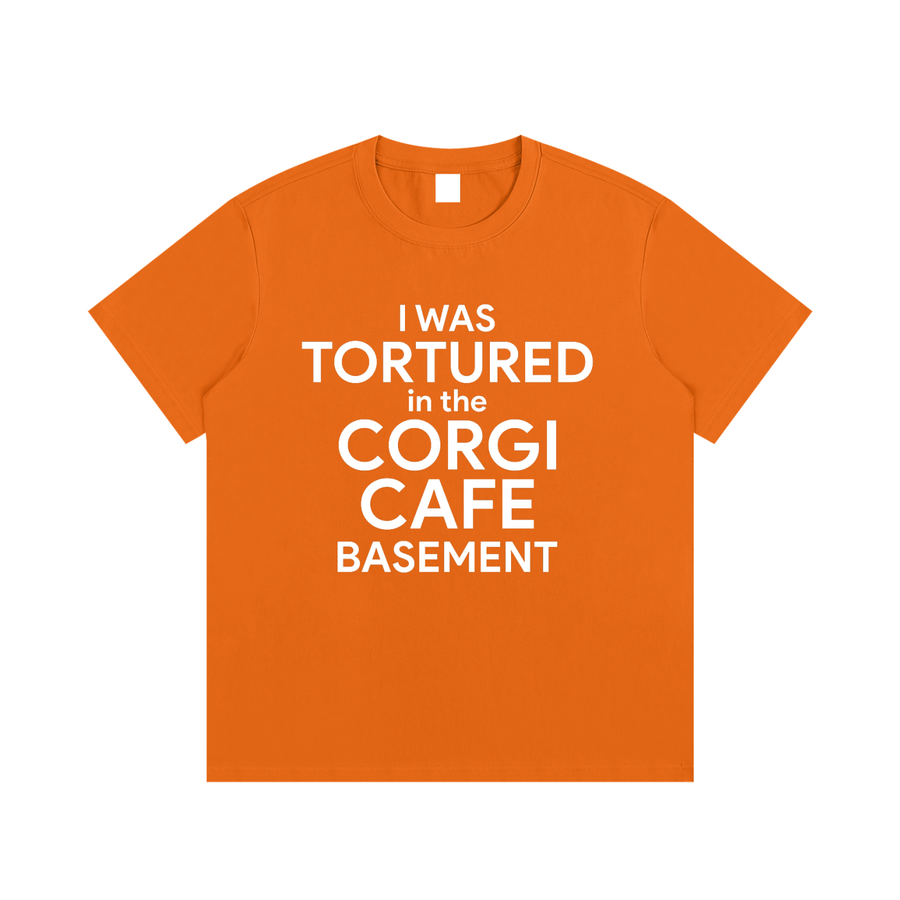 Corgi Cafe tee
